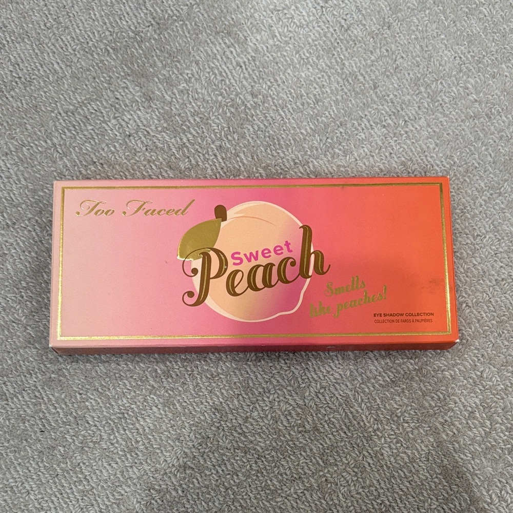 RARE Too Faced Peach Eyeshadow Palette - Picture 2 of 5